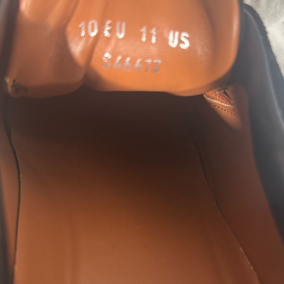 Zegna Triple Stitch Black Nubuck Sneakers - Picture 6 of 7